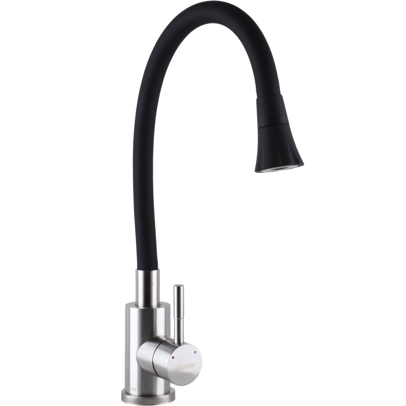 Змішувач для кухні Globus Lux Alpen SBT1-203SA-B01 