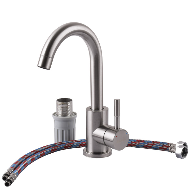 Змішувач для кухні EcoMIX AISI-101S 