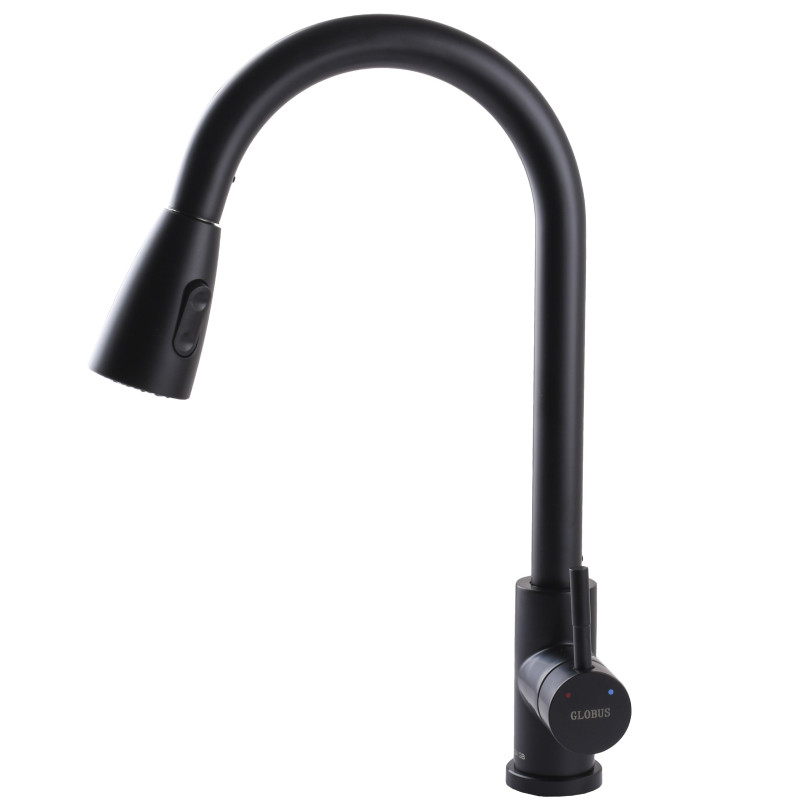 Змішувач для кухні Globus Lux ALPEN SBT1-2031-BB 