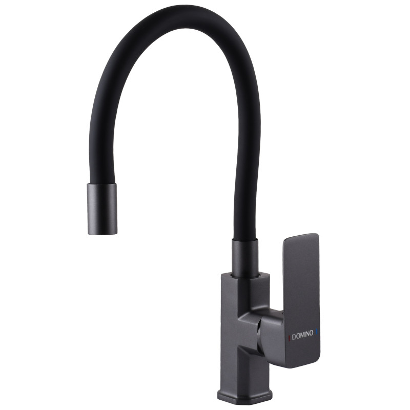 Смеситель для кухни DOMINO MALIBU DMM-203LR-GP-BL графит