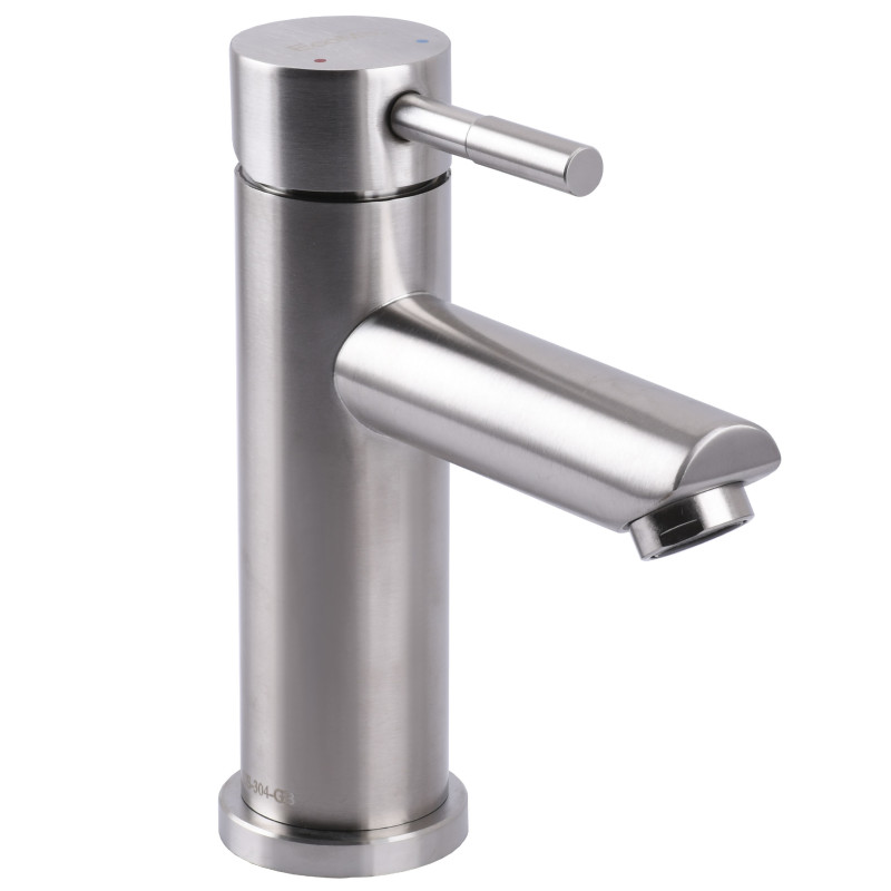 Змішувач для умивальника EcoMIX AISI-101-WH 