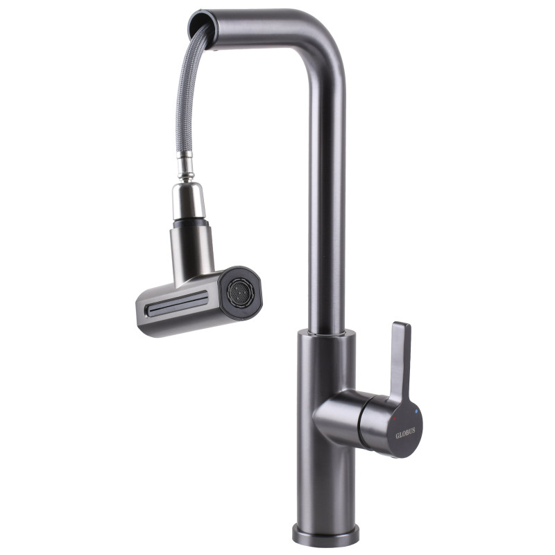 Смеситель для кухни Globus Lux ALPEN SBT1-2044-GP 