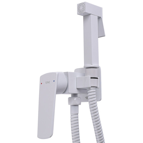 Змішувач гігієнічний TOPAZ LEXI TL 21106-H57-W латунь 