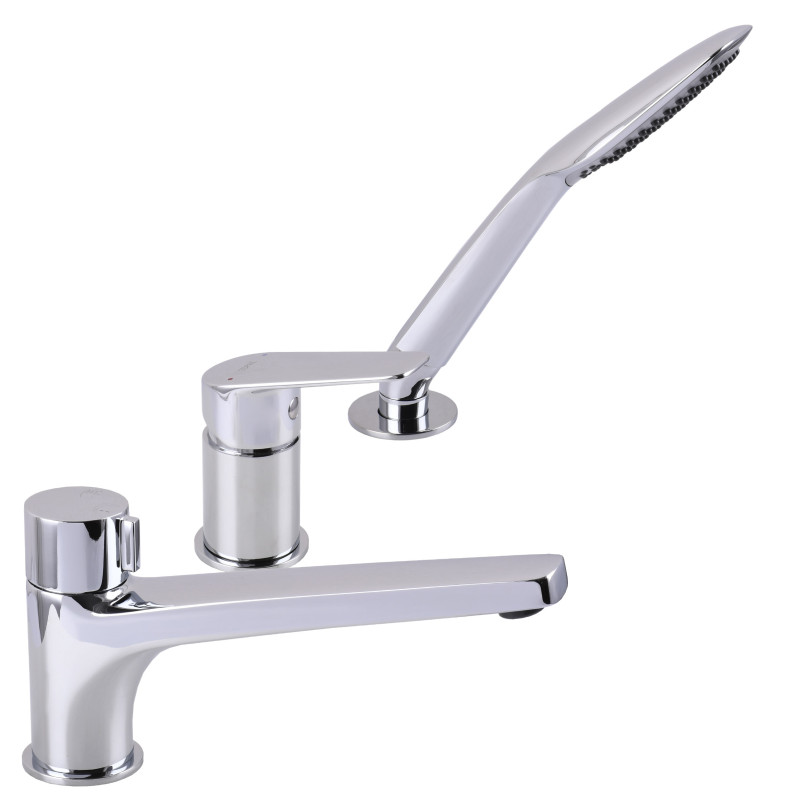 Змішувач для ванни TOPAZ CAPRI TCA-15111-H43 комплект