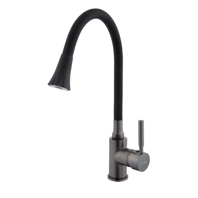 Смеситель для кухни Globus Lux Lazer GLLR-0203SA-GP-B01 