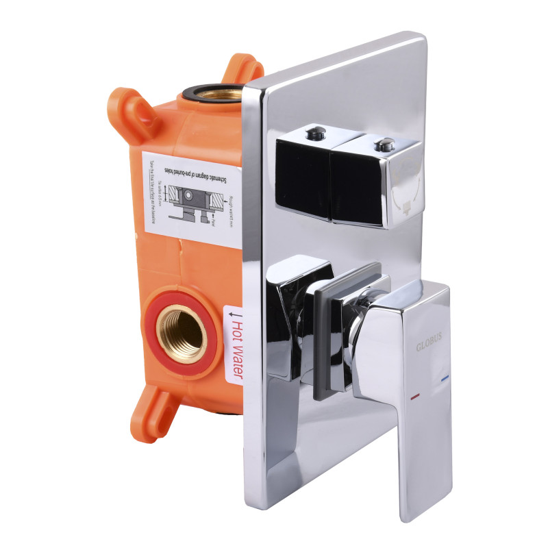 Змішувач для душу Globus Lux SMART GSM-305-00 хром