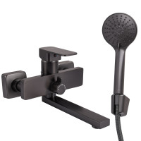 Змішувач для ванної Globus Lux Milano GLM-0102N-11-GRAPHITE 