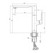 Смеситель для кухни TOPAZ LEXI TL-21401-H57-AU 