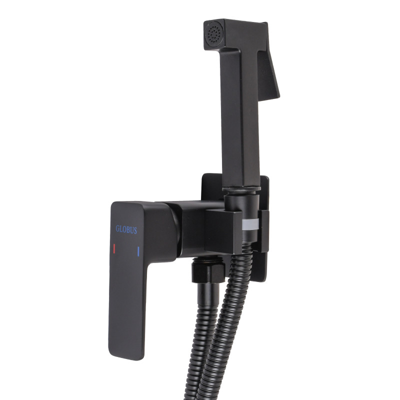 Змішувач гігієнічний Globus Lux Milano GLM-0-106MIX-BB 