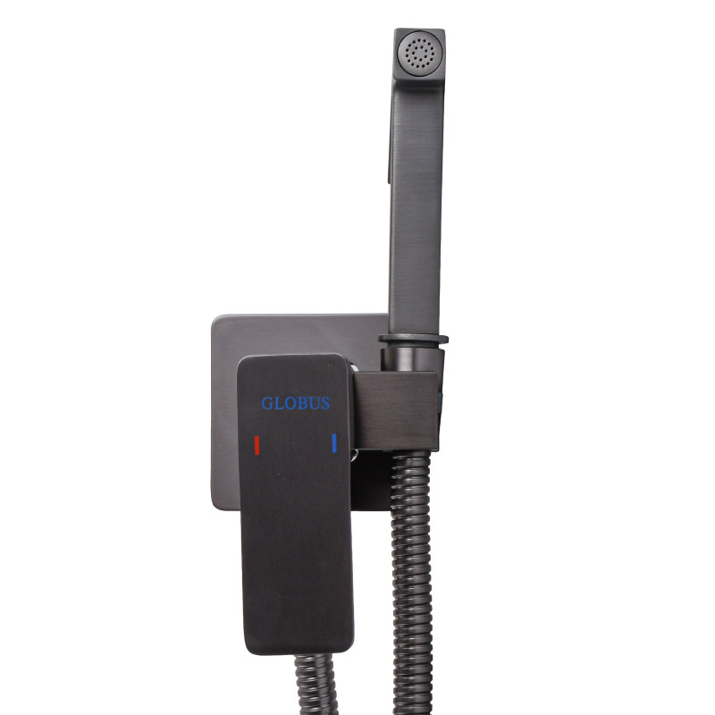 Змішувач гігієнічний Globus Lux Milano GLM-0-106MIX-GP  