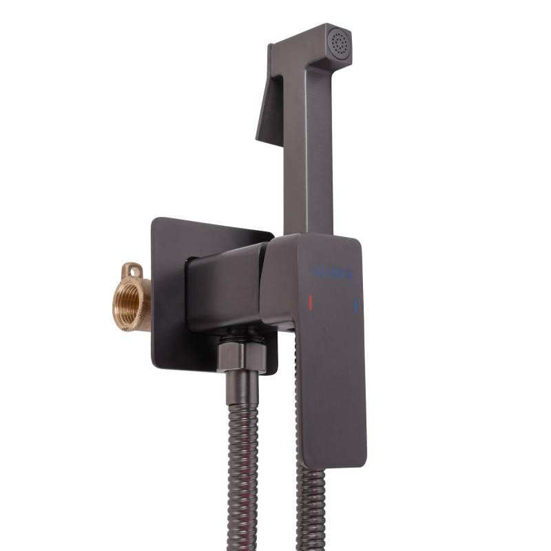 Змішувач гігієнічний Globus Lux Milano GLM-0-106MIX-GP  