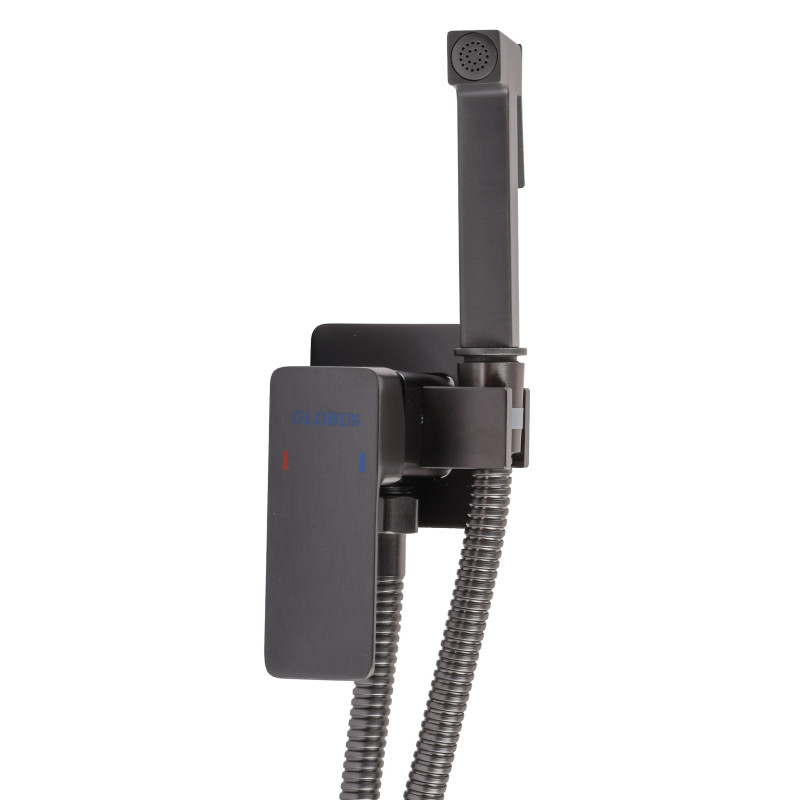 Змішувач гігієнічний Globus Lux Milano GLM-0-106MIX-GP  