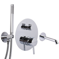 Змішувач для ванни TOPAZ LOFT TLF 32202-H39-C вбудований 