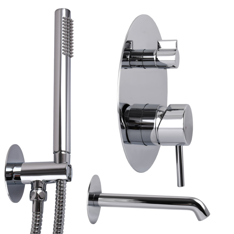 Смеситель для ванны TOPAZ LOFT TLF 32202-H39-C встроенный