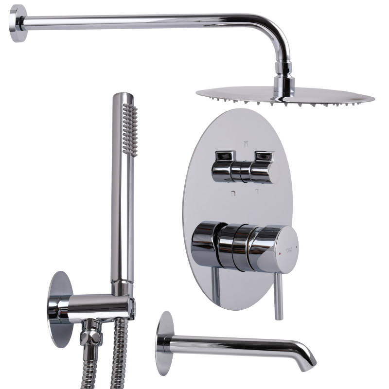 Душевая система TOPAZ LOFT TLF 32115-H39-C-Smart встроена