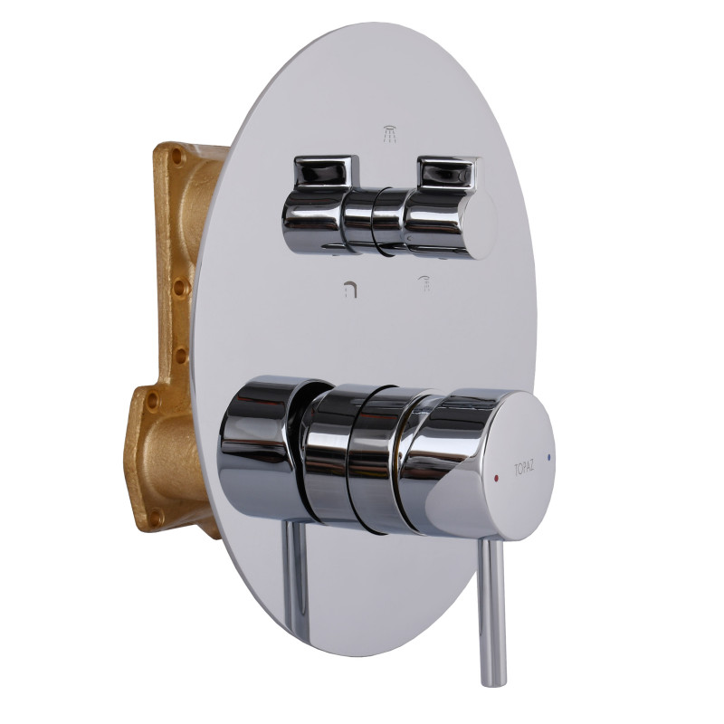 Душевая система TOPAZ LOFT TLF 32115-H39-C-Smart встроена