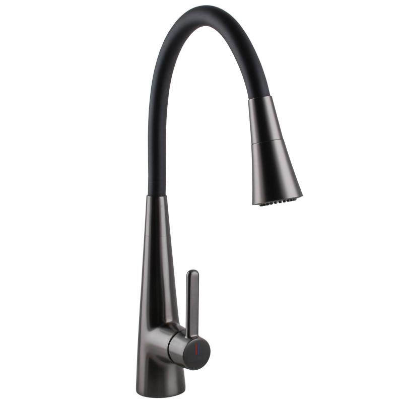 Змішувач для кухні Globus Lux LAZER Pro GLPR-203SM-GP 