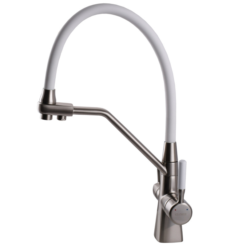 Змішувач для кухні Globus Lux GLLR-0700-L-08-08 під осмос 