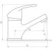 Смеситель для умывальника Globus Lux Caprice GLCA-0101 