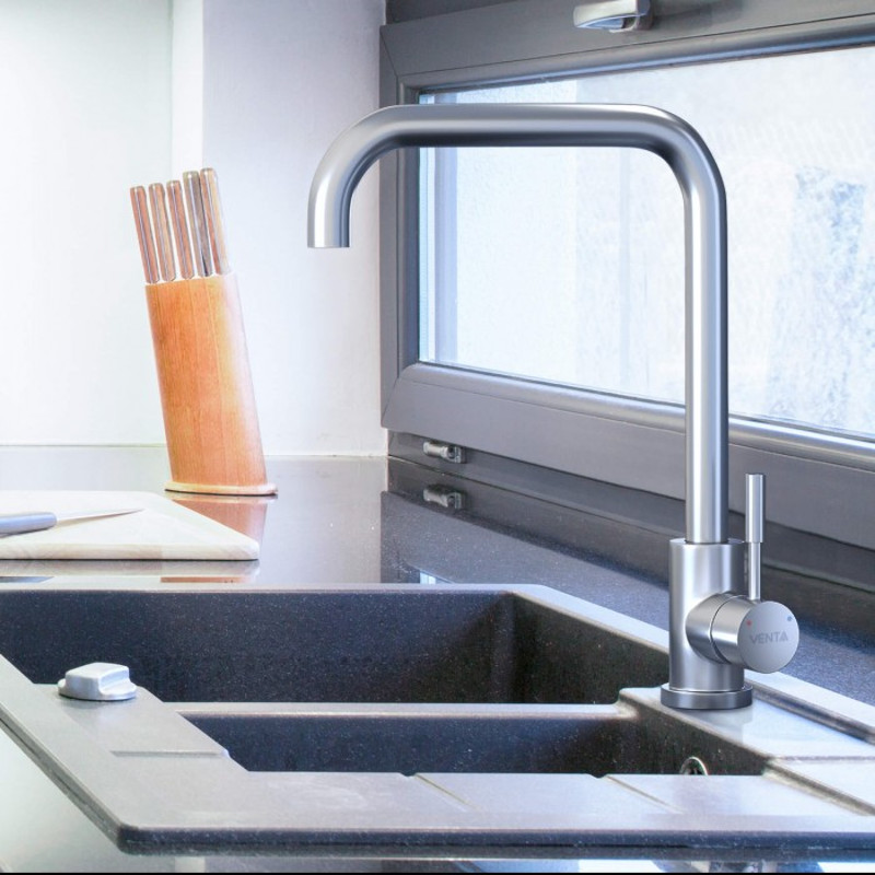 Смеситель для кухни VENTA VA3008B  (картридж 35 мм)