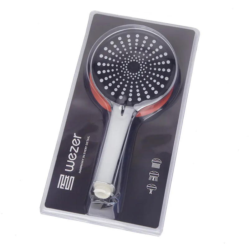 Душова лійка WEZER WKY-41 (3 режими, хром)