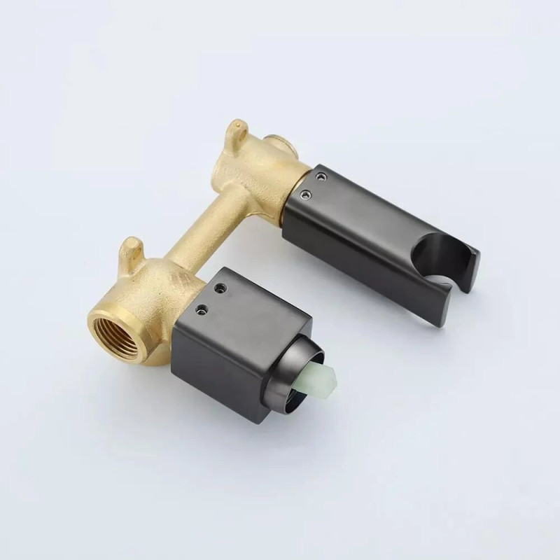 Гігієнічний змішувач для душу Frap F2084-9 (вбудований, сірий)