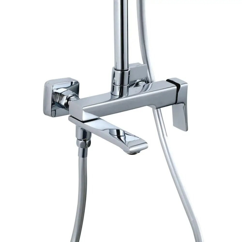 Душова система Frap F2484 (3-функційна, хром)  