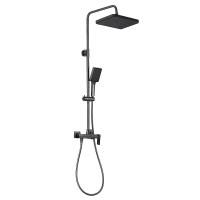 Душова системаа Frap F2484-9 (3-функційна, сіра)