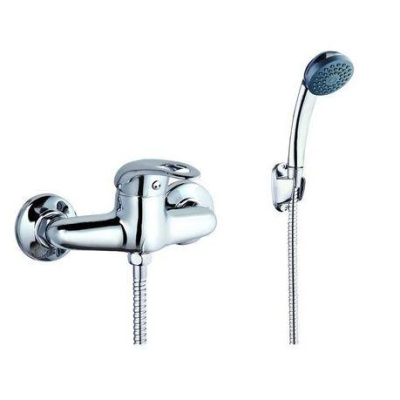 Змішувач для душу WEZER LOP5-048, хром