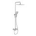 Душова система Frap F2487 (3-функціїна, клавішний перемикач, хром)
