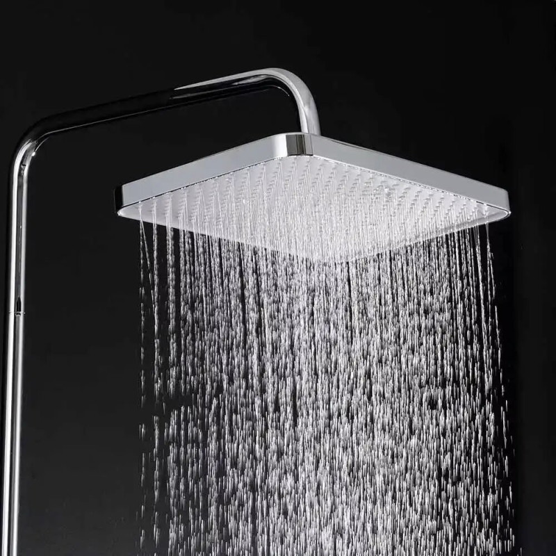 Душова система Frap F2487 (3-функціїна, клавішний перемикач, хром)