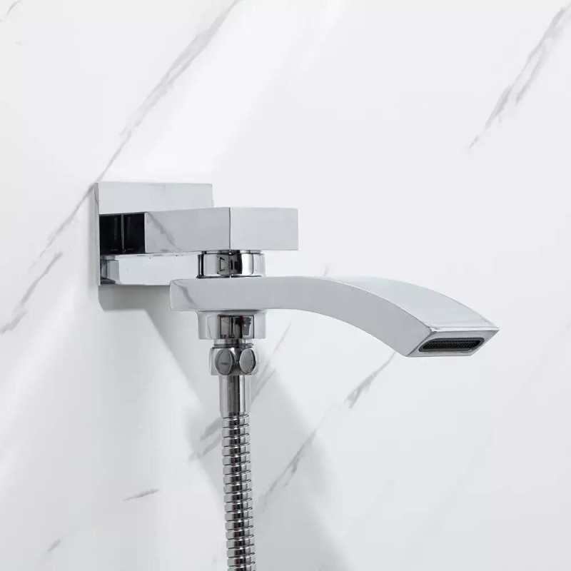 Душова система Gappo G7107-70 (вбудована, 3-функційна, хром)