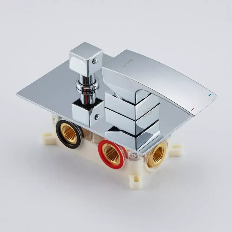 Душова система Gappo G7107-70 (вбудована, 3-функційна, хром)