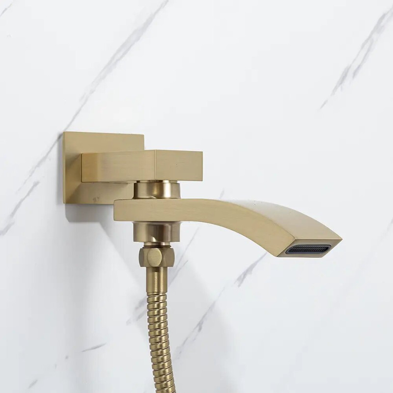 Душова система Gappo G7107-73 (вбудована, 3-функції, золото)