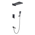 Душевая система Gappo G7107-76 (встроенная, 3-функции, черный)