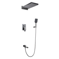 Душова система Gappo G7107-79  (вбудована, 3-функції, сірий)