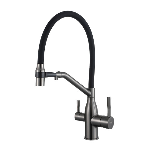 Смеситель для кухни под фильтр Frap F4397-9 с гибким изливом