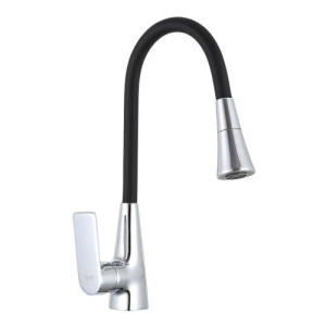 Смеситель для кухни Frap F4471 с гибким изливом