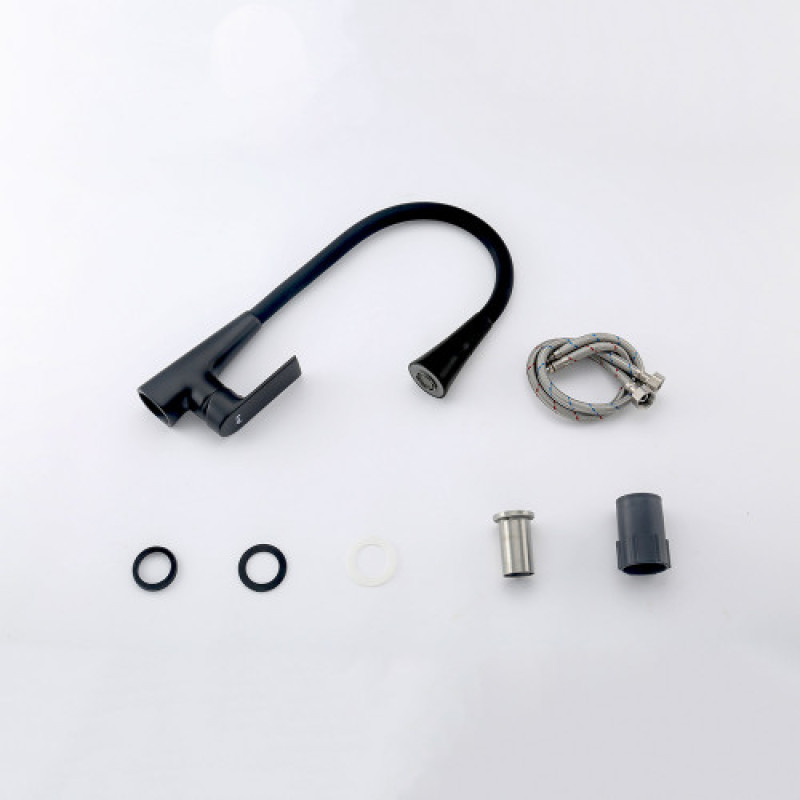 Змішувач для кухні Frap F4471-6 з гнучким виливом