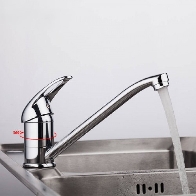 Смеситель для кухни Frap F4903, хром