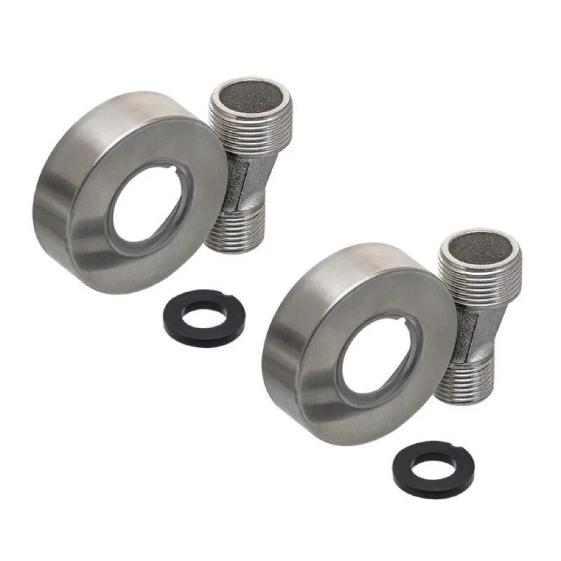 Змішувач настінний для кухні WEZER EKO12-01, нержавіюча сталь