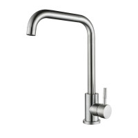 Змішувач для кухні WEZER EKO4B-01 (нержавіюча сталь)