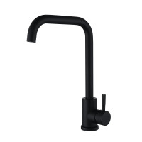 Змішувач для кухні WEZER EKO4B-01-BLACK Г-подібний