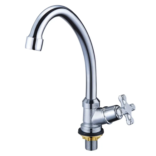 Кран для раковины WEZER JIK14-102, хром Кран для раковины WEZER JIK14-102, хром