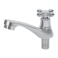 Монокран для раковини WEZER JIK15-102, хром