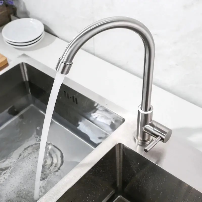 Монокран для кухні WEZER MONO4-01, нержавіюча сталь