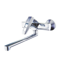 Смеситель для кухни WEZER NOF12 однорычажный настенный (хром)