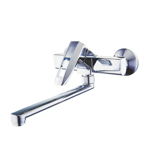 Смеситель для кухни WEZER NOF12 однорычажный настенный (хром)