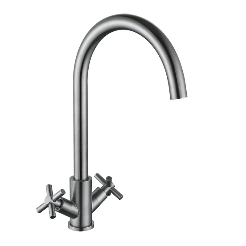 Змішувач для кухні WEZER VAL4A-10, нержавіюча сталь