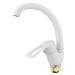 Смеситель для кухни WEZER YUB4-181-WHITE, белый